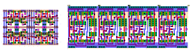 Figure showing DFF and SRAM