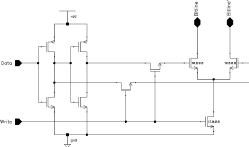 Figure showing write circuitry