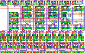 Figure showing layout of accumulator